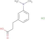 3-[3-(Dimethylamino)phenyl]propanoic acid hydrochloride