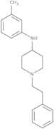 N-(3-Methylphenyl)-1-(2-phenylethyl)piperidin-4-amine