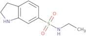 N-Ethyl-2,3-dihydro-1H-indole-6-sulfonamide