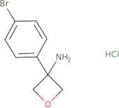 3-(4-Bromophenyl)oxetan-3-amine hydrochloride