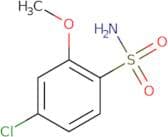 4-Chloro-2-methoxybenzene-1-sulfonamide