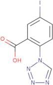5-Iodo-2-(1H-1,2,3,4-tetrazol-1-yl)benzoic acid