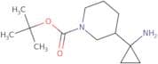 tert-Butyl 3-(1-aminocyclopropyl)piperidine-1-carboxylate