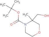 tert-Butyl 3-(hydroxymethyl)-3-methylmorpholine-4-carboxylate