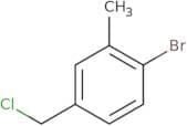 1-Bromo-4-(chloromethyl)-2-methylbenzene