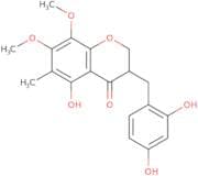3-(2,4-Dihydroxybenzyl)-5-hydroxy-7,8-dimethoxy-6-methylchroman-4-one