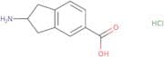 2-Amino-2,3-dihydro-1H-indene-5-carboxylic acid hydrochloride