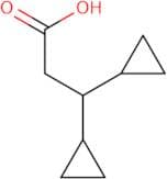3,3-Dicyclopropylpropanoic acid
