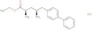 (2R,4S)-4-Amino-5-(biphenyl-4-yl)-2-methylpentanoic acid ethyl ester hydrochloride