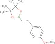 2-[(1E)-2-(4-methoxyphenyl)ethenyl]-4,4,5,5-tetramethyl-1,3,2-dioxaborolane