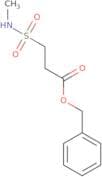 Benzyl 3-(methylsulfamoyl)propanoate