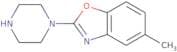 5-Methyl-2-(piperazin-1-yl)-1,3-benzoxazole