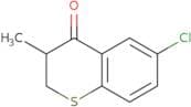 6-Chloro-3-methyl-3,4-dihydro-2H-1-benzothiopyran-4-one
