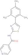 N-[4-(2,4,6-Trimethylphenyl)-2-thiazolyl]-4-pyridinecarboxamide