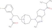 N-[(1S)-1-(3-Fluorophenyl)-3-[(1R,5S)-3-[2-methyl-5-(2-methylpropanoyl)-6,7-dihydro-4H-imidazo[4,5…