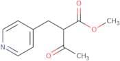 Methyl 2-acetyl-3-(4-pyridyl)propanoate