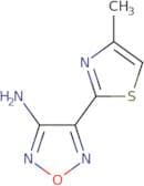 4-(4-Methyl-1,3-thiazol-2-yl)-1,2,5-oxadiazol-3-amine