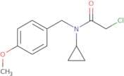 2-Chloro-N-cyclopropyl-N-[(4-methoxyphenyl)methyl]acetamide