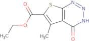 Ethyl 5-methyl-4-oxo-3H,4H-thieno[2,3-d][1,2,3]triazine-6-carboxylate