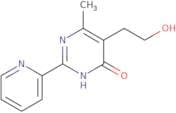 5-(2-Hydroxyethyl)-6-methyl-2-(pyridin-2-yl)pyrimidin-4-ol