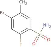 4-Bromo-2-fluoro-5-methylbenzene-1-sulfonamide