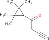 3-Oxo-3-(2,2,3,3-tetramethylcyclopropyl)propanenitrile