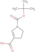 1-[(tert-Butoxy)carbonyl]-4,5-dihydro-1H-pyrrole-3-carboxylic acid