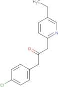 1-(4-Chlorophenyl)-3-(5-ethylpyridin-2-yl)propan-2-one
