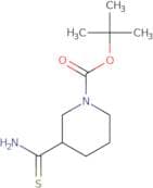 tert-Butyl 3-carbamothioylpiperidine-1-carboxylate