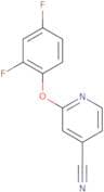 2-(2,4-Difluorophenoxy)pyridine-4-carbonitrile