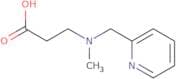 3-{Methyl[(pyridin-2-yl)methyl]amino}propanoic acid
