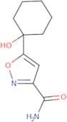 5-(1-Hydroxy-cyclohexyl)-isoxazole-3-carboxylic acid amide