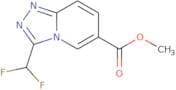 Methyl 3-(difluoromethyl)-[1,2,4]triazolo[4,3-a]pyridine-6-carboxylate