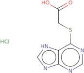 2-(7H-Purin-6-ylsulfanyl)acetic acid hydrochloride