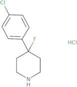 4-(4-chlorophenyl)-4-fluoropiperidine hydrochloride