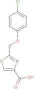 2-(4-Chlorophenoxymethyl)-1,3-thiazole-4-carboxylic acid