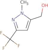 [1-Methyl-3-(trifluoromethyl)-1H-pyrazol-5-yl]methanol