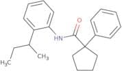 N-[2-(butan-2-yl)phenyl]-1-phenylcyclopentane-1-carboxamide