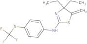 (4,4-diethyl-3-methylene(2,5-thiazolinyl))(4-(trifluoromethylthio)phenyl)amine