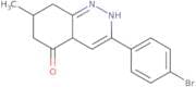 3-(4-bromophenyl)-7-methyl-2,6,7,8,4a-pentahydrocinnolin-5-one
