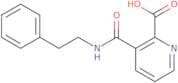 3-(N-(2-phenylethyl)carbamoyl)pyridine-2-carboxylic acid