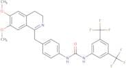 1-(4-((6,7-dimethoxy(3,4-dihydroisoquinolyl))methyl)phenyl)-3-(3,5-bis(trifluoromethyl)phenyl)urea