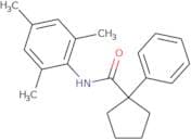 1-phenyl-N-(2,4,6-trimethylphenyl)cyclopentane-1-carboxamide