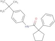 N-(4-tert-butylphenyl)-1-phenylcyclopentane-1-carboxamide