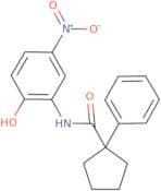 N-(2-hydroxy-5-nitrophenyl)(phenylcyclopentyl)formamide
