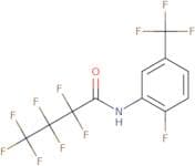 2,2,3,3,4,4,4-heptafluoro-N-(2-fluoro-5-(trifluoromethyl)phenyl)butanamide