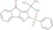 3-(tert-butyl)-2-(phenylsulfonyl)indeno[3,2-c]pyrazol-4-one