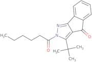 3-(tert-butyl)-2-hexanoylindeno[3,2-c]pyrazol-4-one