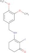 3-(((3,4-dimethoxyphenyl)methyl)amino)-2-iodocyclohex-2-en-1-one