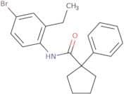 N-(4-bromo-2-ethylphenyl)-1-phenylcyclopentane-1-carboxamide